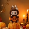 Happy Halloween Party Series-Sitting Pumpkin Vinyl Plush Pendant - Image 5