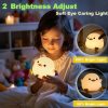 DREAMING MY DREAM Cute Duck Lamp,Duck Night Light,Silicone Squishy Nursery Bedside Lamp,USB Rechargeable Touch Table Lampfor Bedrooms, Living Room Decor Gift Toy - Image 3